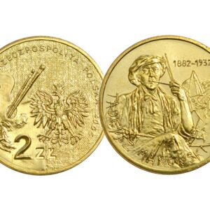 [105] 2 zł NG Tadeusz Makowski stan menniczy