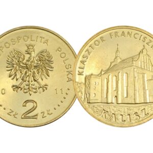 [227] 2 zł NG Klasztor Franciszkanów w Kaliszu stan menniczy