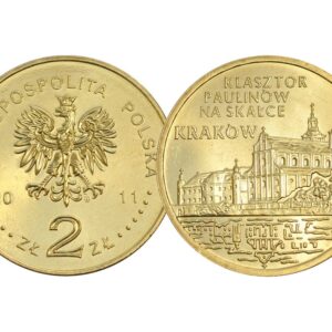 [224] 2 zł NG Klasztor Paulinów na Skałce w Krakowie stan menniczy