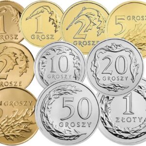 Komplet monet obiegowych 2013 r. UNC 10 sztuk