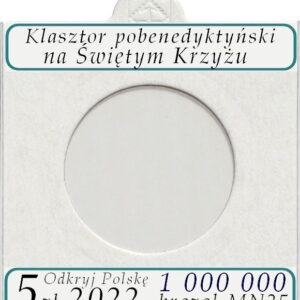 [277] 5 zł Klasztor na Św. Krzyżu + holder + opis