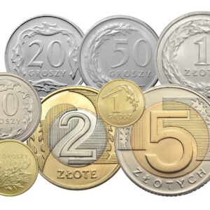 Komplet monet obiegowych 2022 r. UNC 8 sztuk