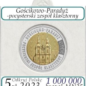 [279] 5 zł Gościkowo-Paradyż + holder + opis